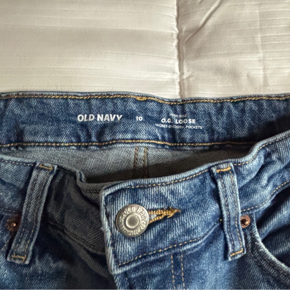 Old Navy Classic Blue OG Loose Denim Jeans - Picture 5 of 7